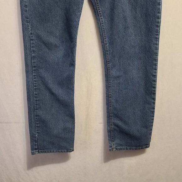 Key Flex Denim Jeans Men's Size 38x34 Blue Denim - Picture 6 of 10